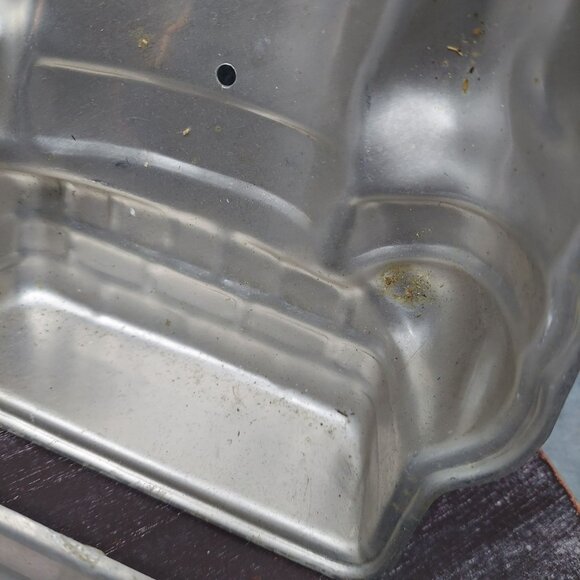 Vintage Silver Santa Claus Decorative Baking Mold Collectible Kitchen Statue - Picture 11 of 16